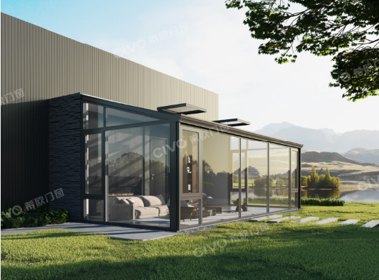 希歐門窗120簡約陽光房